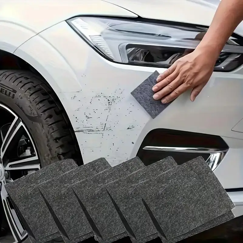 【F】5pcs NanoMagic Car Scratch Remover Cloth Multipurpose Scratch Nanomagic Cloth