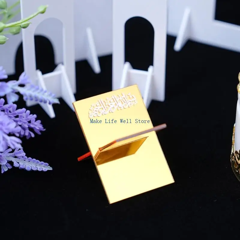 Acrylic Bismillah Islamic Date Holders Stand Ramadans Date Holders
