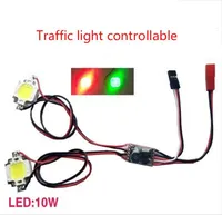 Flashing Lights Navigation Light LED Lamp 10W For Fixed Wing Airplane Multicopter Quadcopter RC Models
