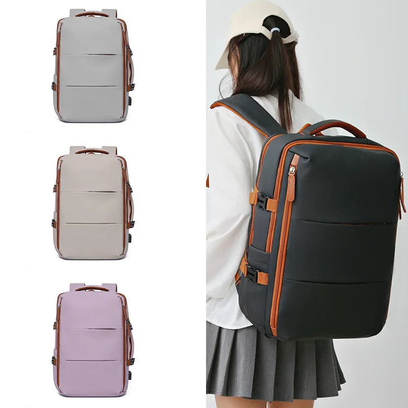 

Backpack travel backpack men and women 2026 new large-capacity multi-function short-distance business travel light business back