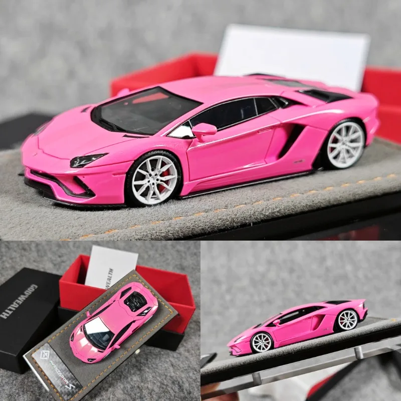 

In stock: 1:64 Lamborghini Aventador S LP740-4 die-cast resin car model, boys' festival gift toy, adult decorative item toy.