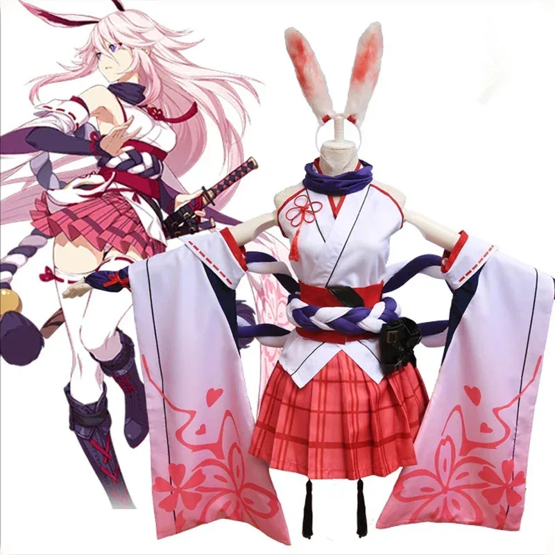 Fulujiacos Honkai Impact 3 Kiana Kaslana Yae Sakura cosplay costume