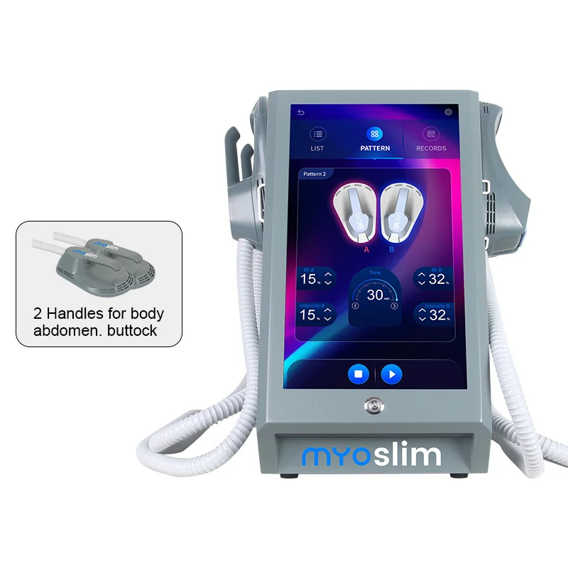 Professionele MYOSLIM Sculpting NEO RF Machine EMS Lichaamsafslanking HI-EMT PRO Spierstimulatie Vetverwijdering