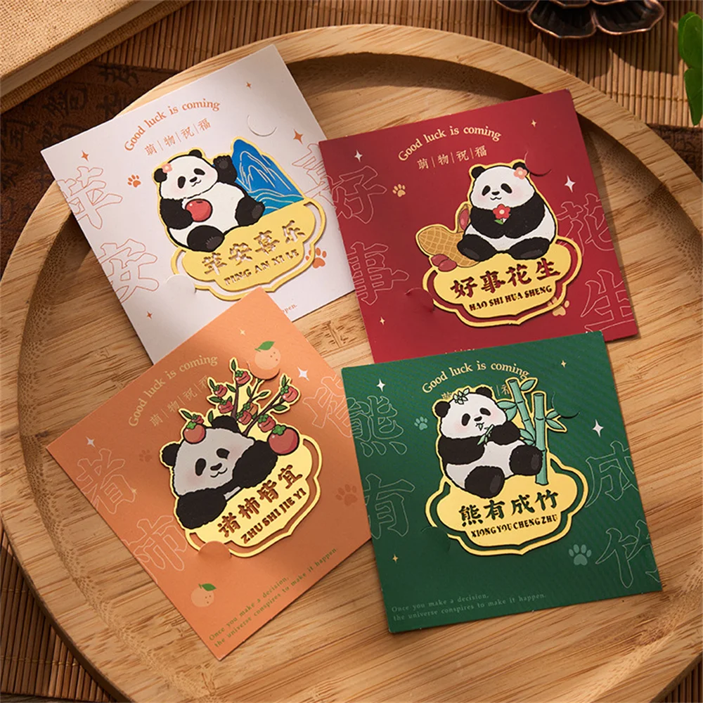 1Pc Cartoon Panda Bookmark Insert Book Clips Book Page Marker Book Page Holder Student Gift Stationery School Office Supplies