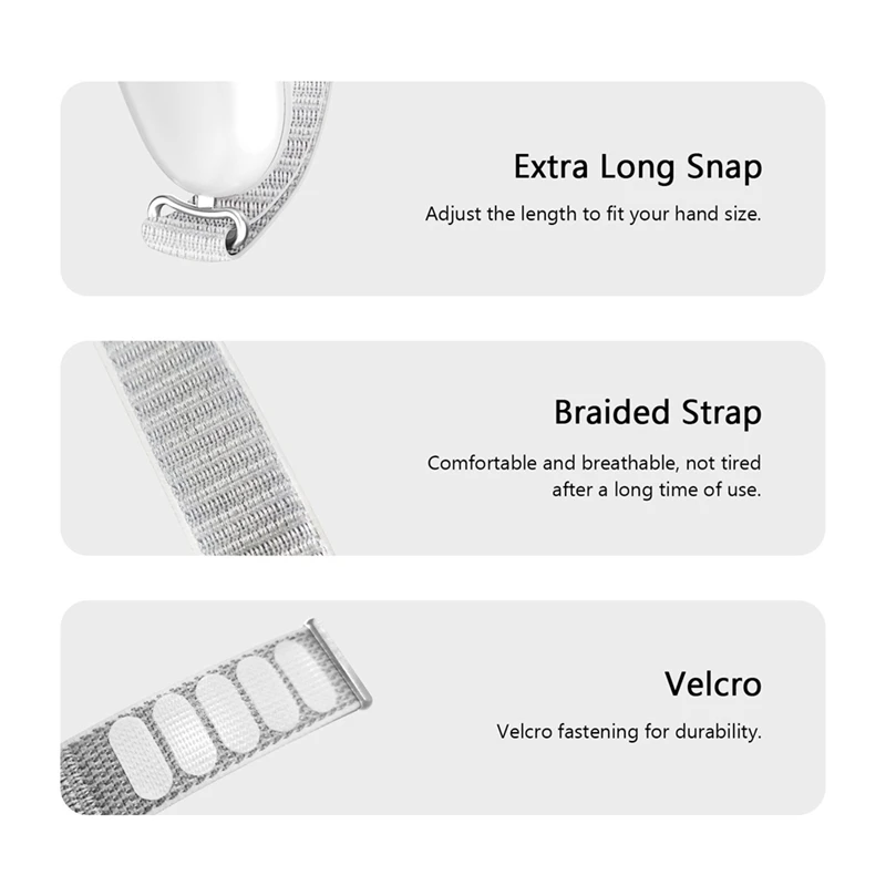 A7QHO-Anti-Fall Hand Strap For Meta Quest 3 VR Controllers Adjustable Active Straps For Oculus Quest 3 VR Grips Accessories