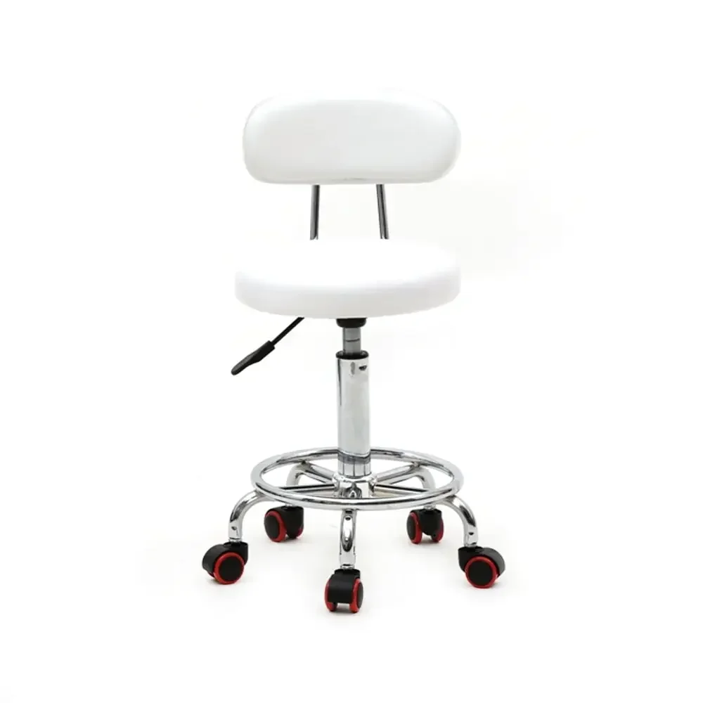 Modern Bar Stool chairs High Chair Adjustable Rotating Chair Swivel Stool PU Leather Dining Chair With Backrest