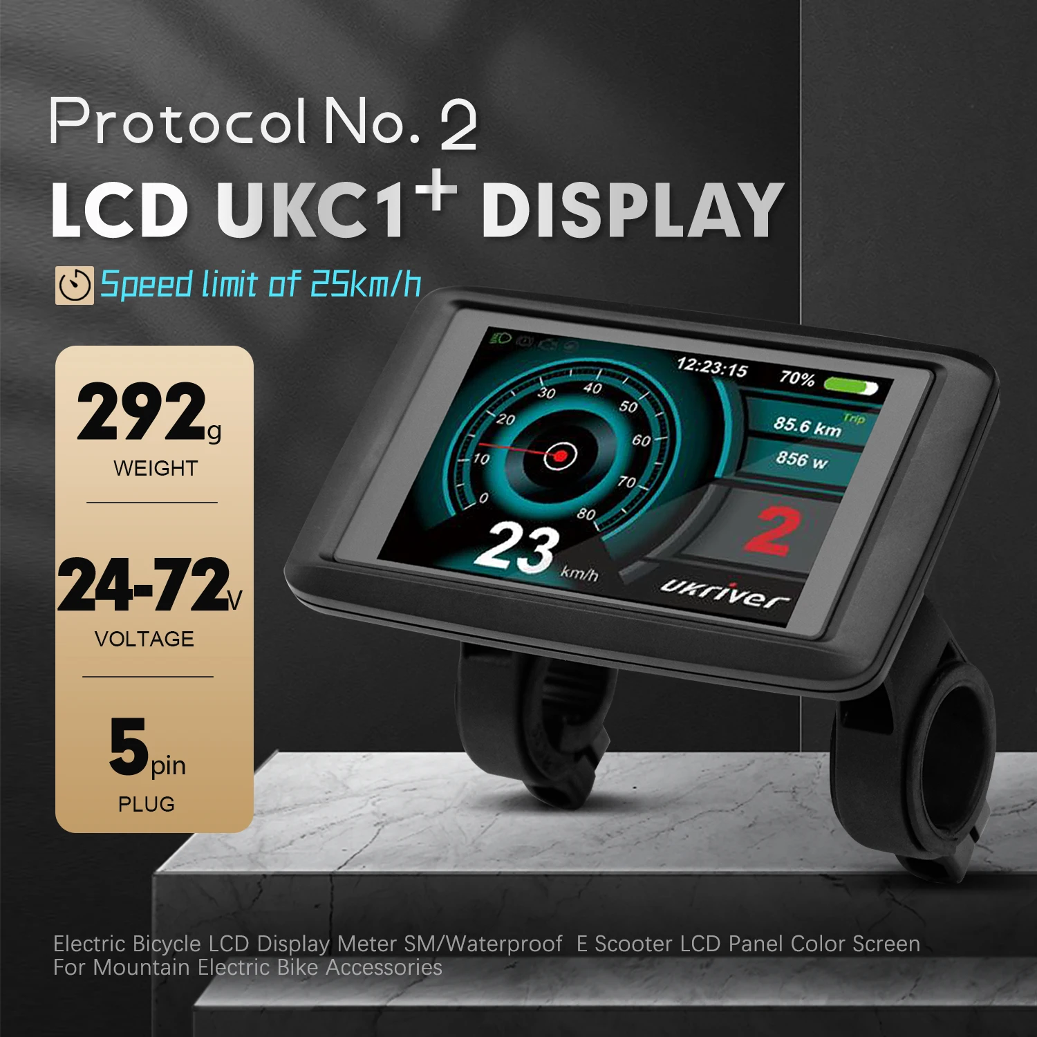 nouveau-velo-electrique-lcd-ukc1-affichage-couleur-24v-72v-avec-fonction-de-limite-de-vitesse-n-°-2-protocoles-pour-accessoires-de-scooter-electrique