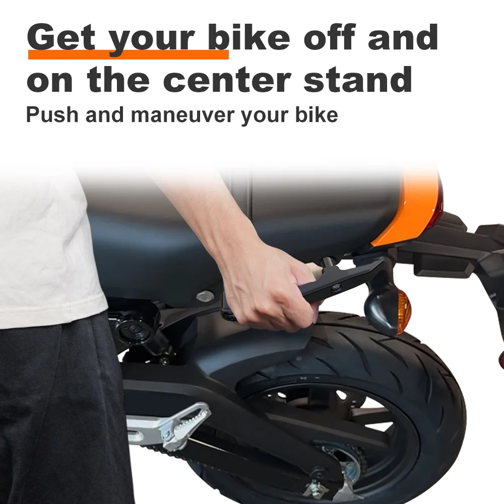 

Fit For Honda Grom 125 MSX125 2022 2023 2024 2025 2026 Motorcycle Passenger Rear Grab Handle Pillion Seat Handle Grab Bar Rail