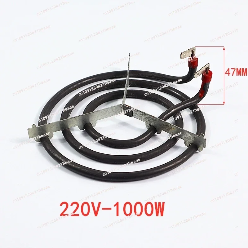 Suitable for  estufa de cocina, elemento calefactor para horno, asador, freidora  aire, quemador superficie tubular  1000W-1800W