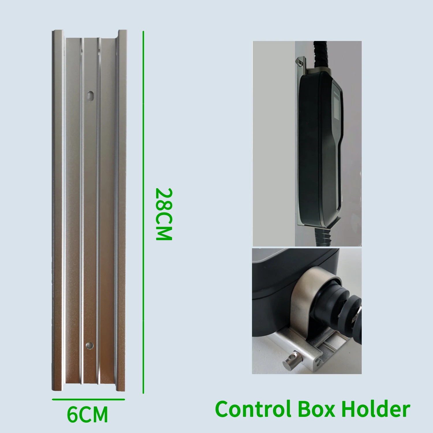 전기 자동차 충전기 컨트롤 박스 거치대 EV 충전 케이스, 도난 방지 행잉 보드, 자동차 벽걸이 다리미 브래킷, 쉬운 설치