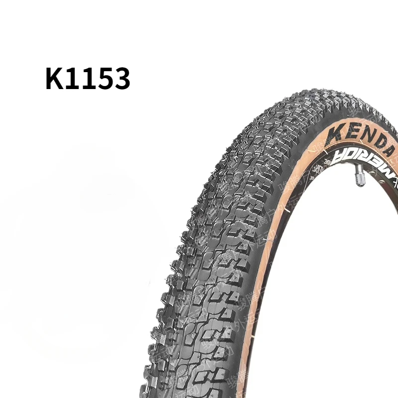 27.5×1.75 retro yellow edge steel wire version outer tire 26 27.5*1.95 Full range of brown retro yellow edge mountain bike tires