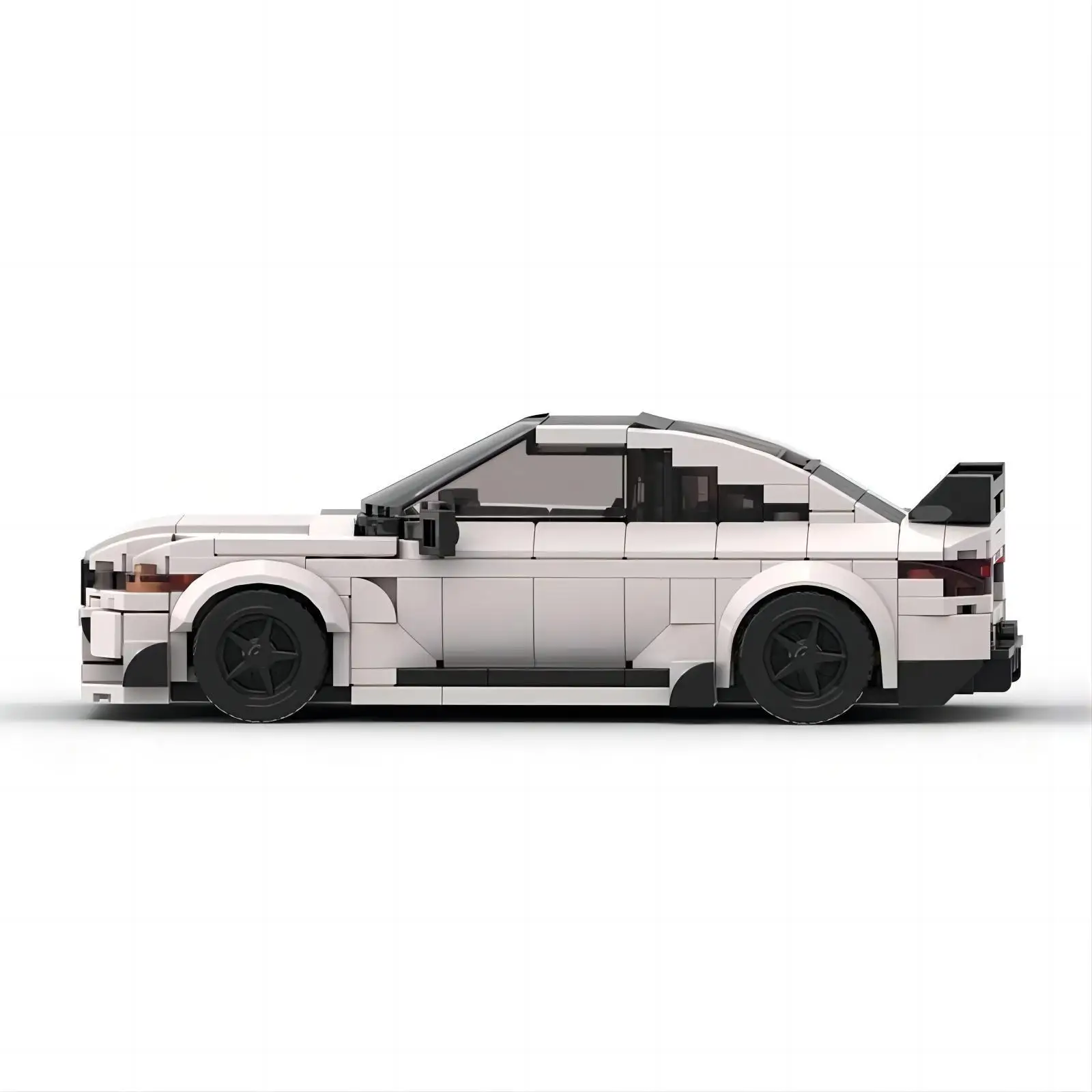 Speed Series M2 Racewagen met twee auto's Bouwstenen MOC- 129191   Beroemd merk auto-assemblagemodel puzzel kinderen speelgoed jongen verjaardagscadeau