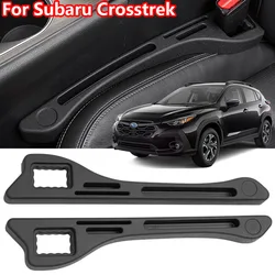 Car Seat Gap Filler Crevice Organizer Storage Box Plug Strip For Subaru Crosstrek XV GP GT GU Wilderness Interior Accessories