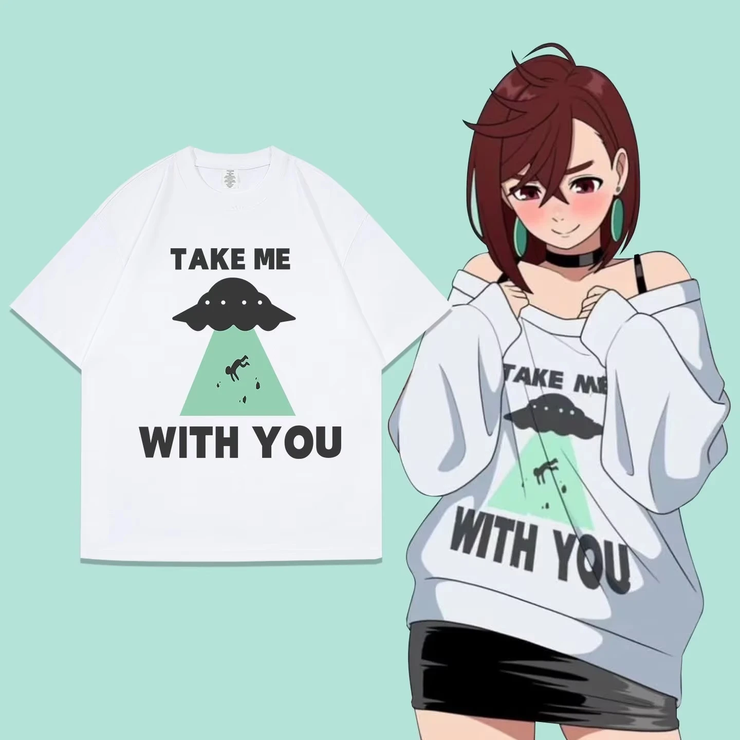 Koszulka z kwiatowym nadrukiem, miękka, oddychająca, codzienna, wygodna, unisex, w stylu anime, z graficznym nadrukiem, oversize, z długim rękawem, na jesień i zimę.