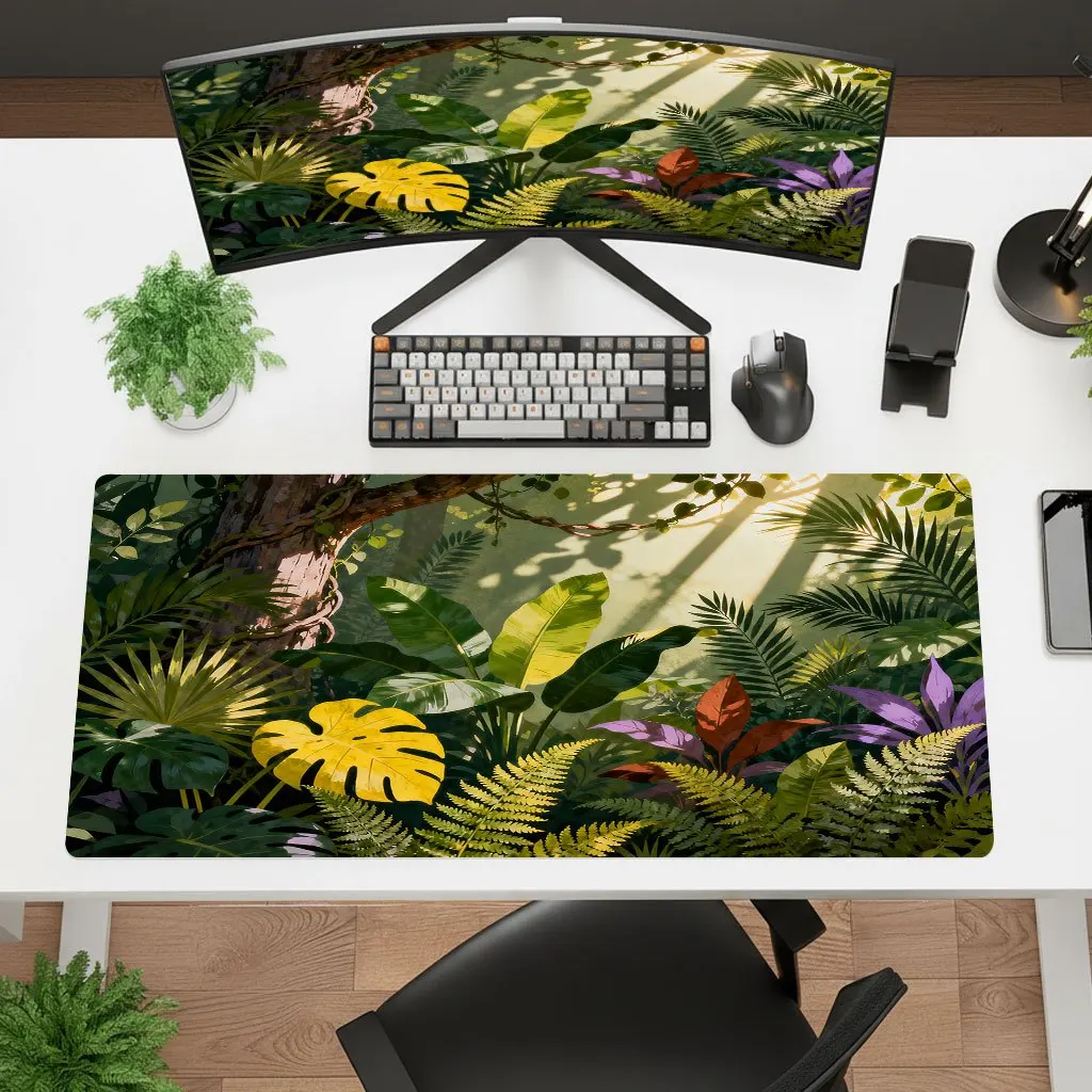 Dynamic Art Iron Mouse Pad HD Print Non-Slip Washable Gaming Office Laptop Mat Ideal Gift For Boyfriend Girlfriend