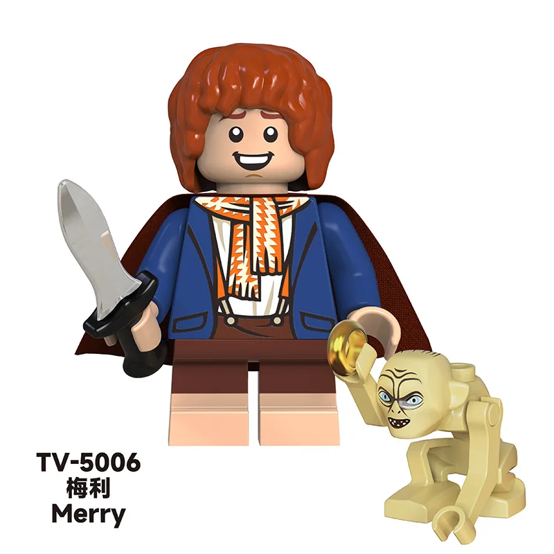 Lord of the Rings Sauron Elrond 5001-5050 Toys Gifts For Bricks Mini Action Figures Building Blocks Minifigures For Gifts Adults view 4