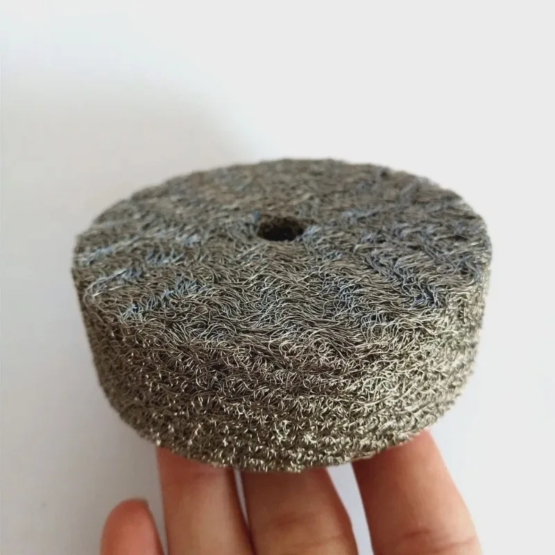 Stainless Steel Wire Mesh Ring Shield Gasket, Punched Compressed & Wire‑Wound Metal Filter Gasket for Exhaust Noise Reduction