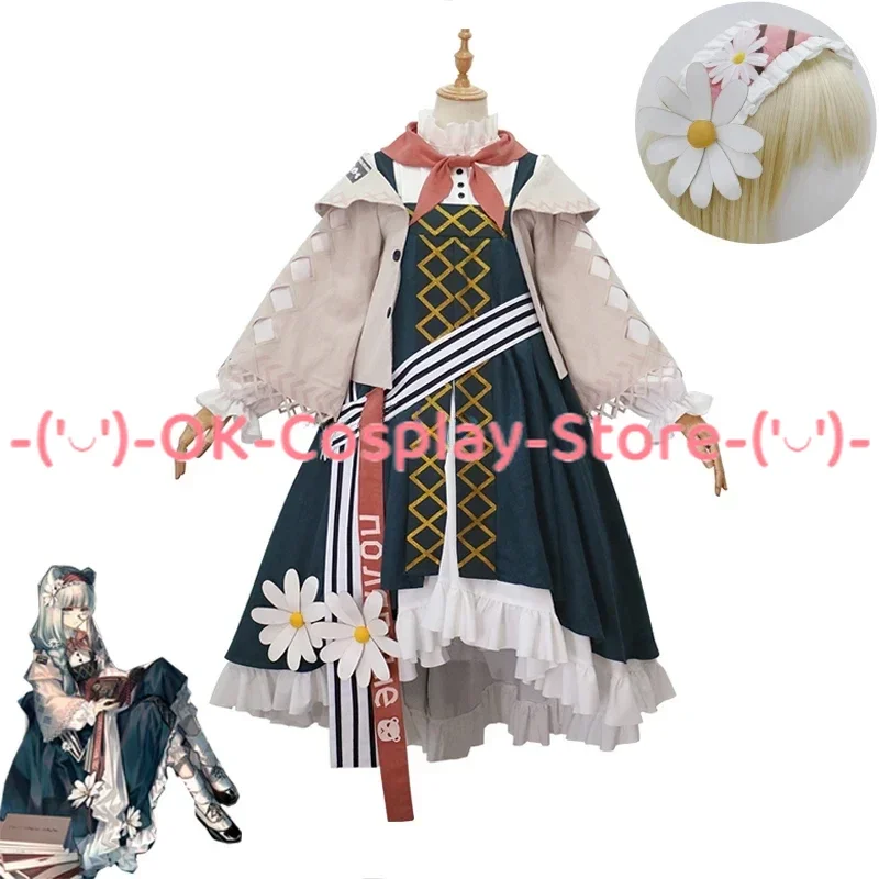 Game!Arknights Book Taste Istina Cosplay Costume Women Cute Lolita Dres Fancy Anime Uniform Halloween Carnival Cosplay Costume