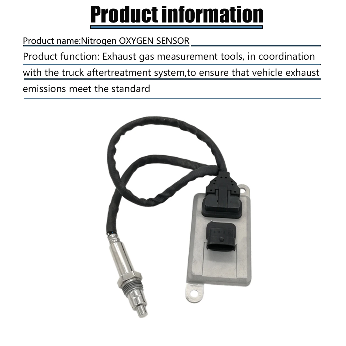 21531794 Nitrogen Oxide Nox Sensor For Volvo Renault Truck 21984358 22219283 21473997