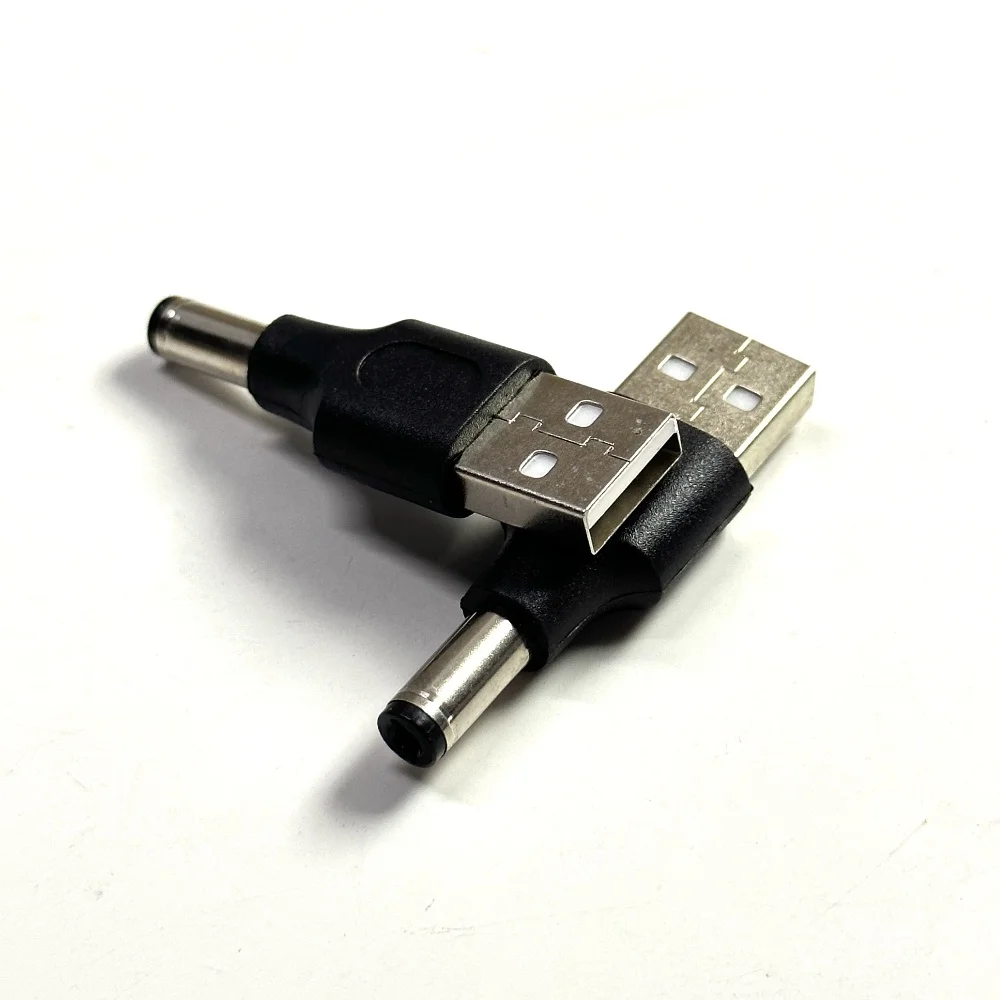 

DC Power Adapter Converter 5.5x2.1mm Male Jack To USB Male Connector DC To USB Connector For Laptop Notebook Computer