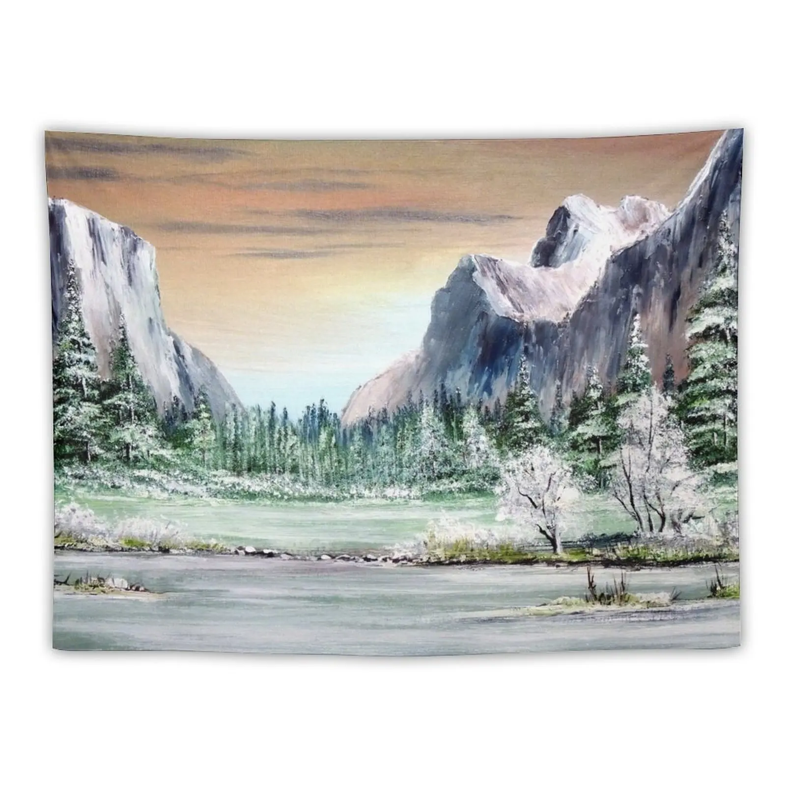 New Yosemite Valley Artist Point Tapestry Room Decoration Home Decor Accessories Room Decor Cute Room Decorations Aesthetics