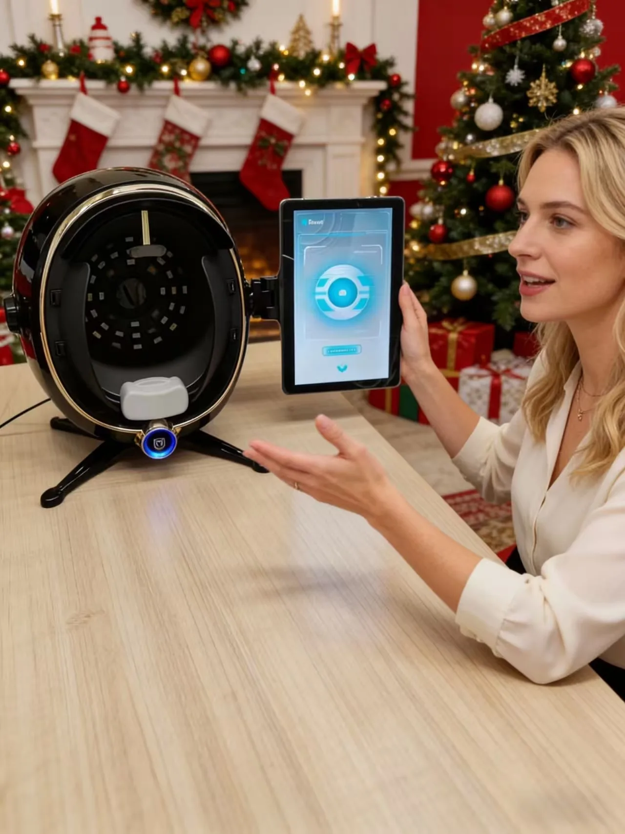 

Slyric 3D Skin Diagnosis System 36 Million Pixels Facial Analysis Machine SkinMoisture Detection Analyzer Salon Use Device