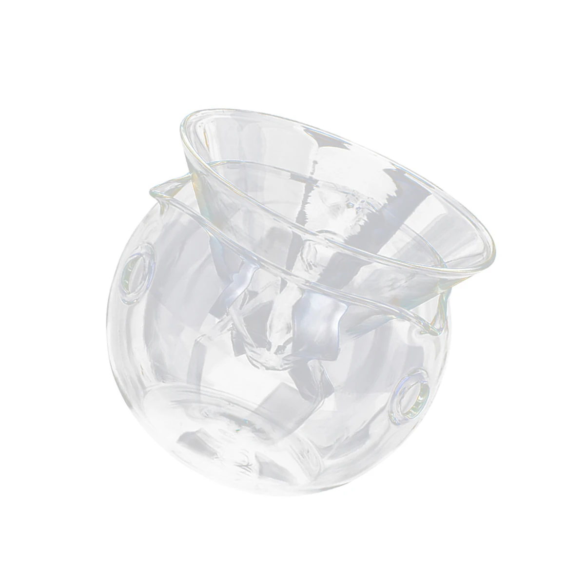 

Fruit and Vegetable Bowl Glass 15x145x145cm Clear Reusable Salad Bowl for Chilled Storage Kitchen Serving Dish Utensil Home Use