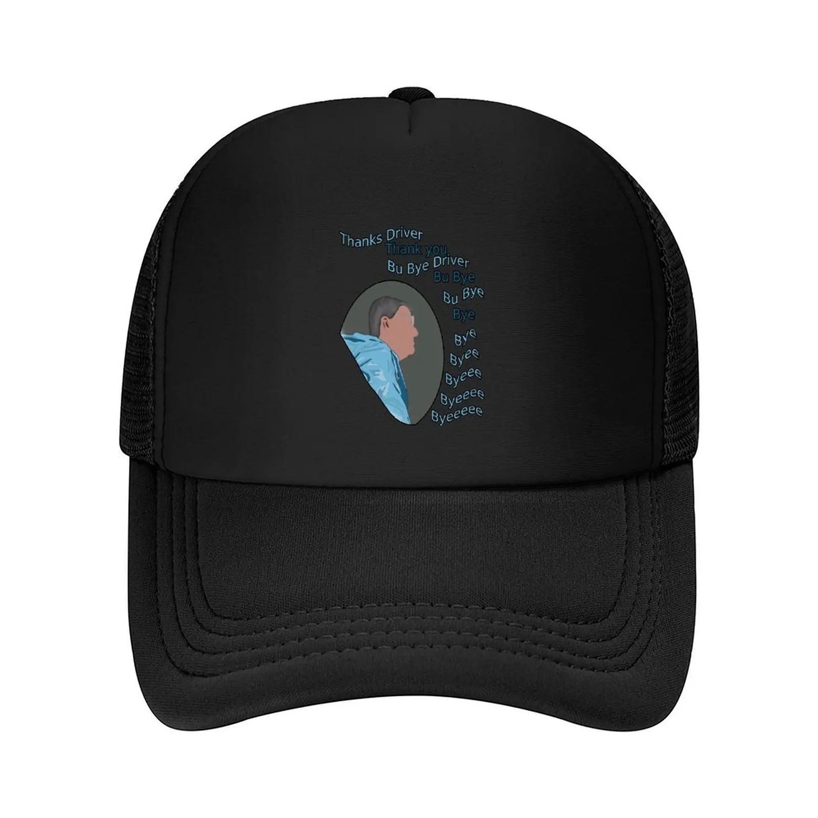 

Funny Scottish Bu Bye Driver Baseball Cap foam party Hat black fashionable fishing hat Men's Baseball Women's