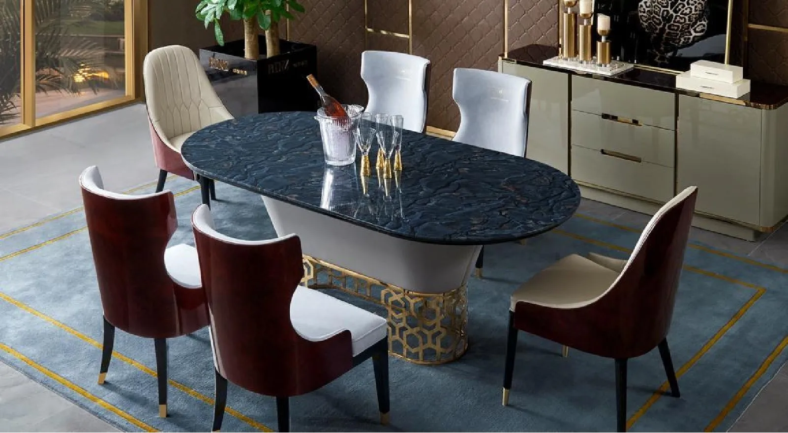 تجعل ثلاثي الأبعاد لخدمات التصميم المنزلي الداخلي تصميم البناء والهندسة المعمارية لمطبخ غرفة المعيشة المنزلية الحديثة