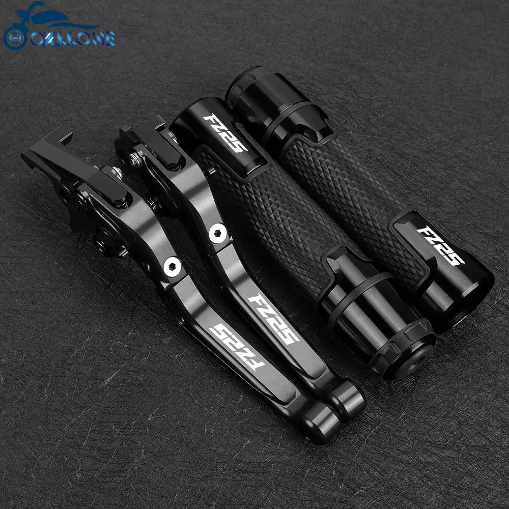 FOR YAMAHA FZ-25 FZ25 FZ 25 2023 2022 2021 2020 2019 2018 2017 Motorcycle Accessories CNC Clutch Brake Lever Handlebar grips end