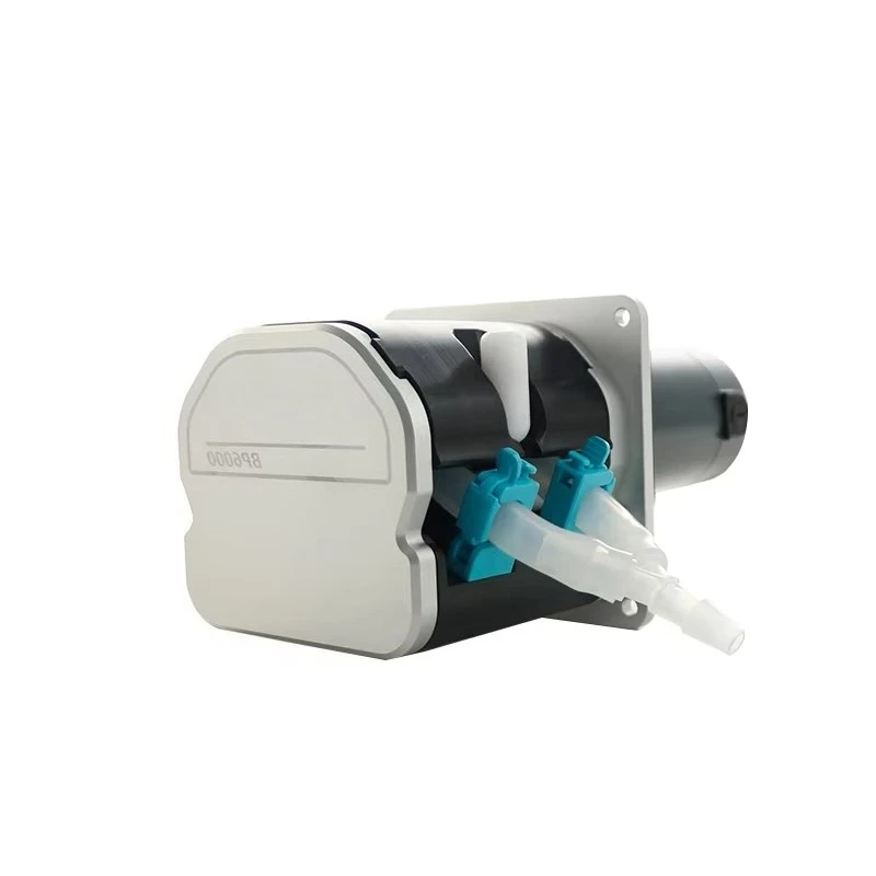 

12V High Flow Peristaltic Pump For Industrial Sauce Dispensing Variable Speed Food Grade Tube For Chem icals And Pharmaceuticals