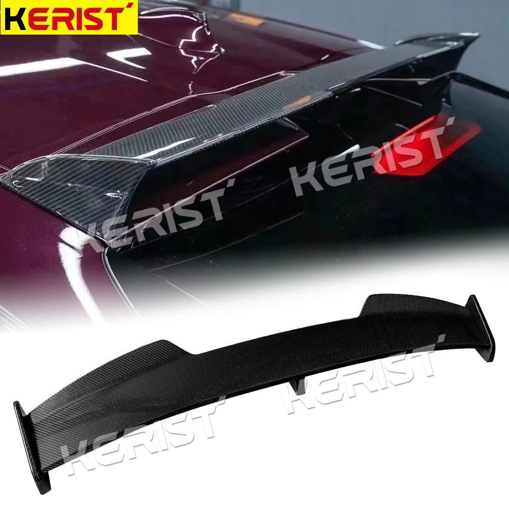 

Carbon Fiber Rear Roof Spoiler Top Window Wing Lip For BMW X6 G06 M Sport