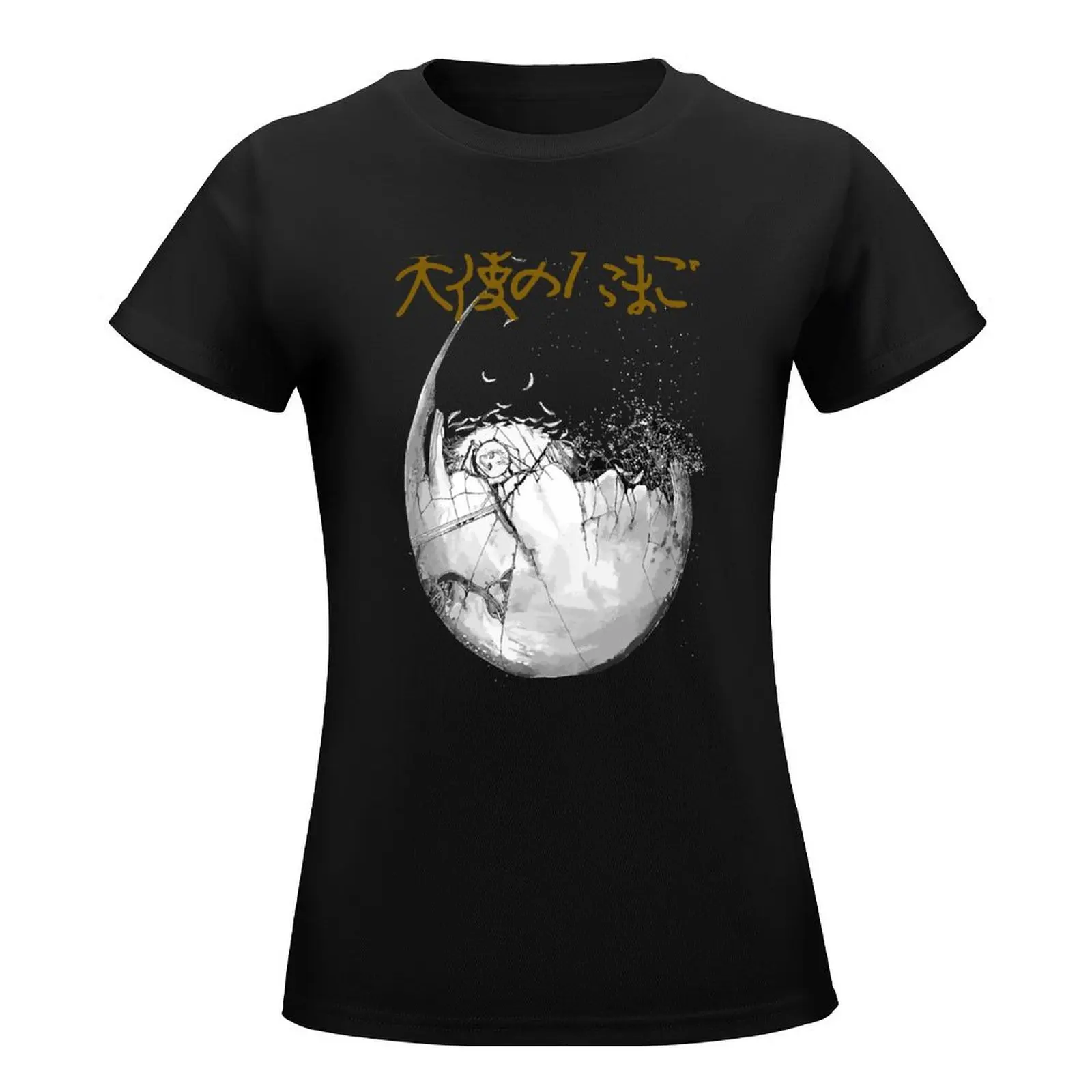 Angel's Egg T-Shirt animal print vintage clothes tshirts for Women