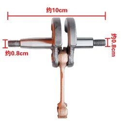 Suitable for TU33 lawn mower crankshaft connecting rod TL33 crankshaft 36 crankshaft lawn mower 330 crankshaft