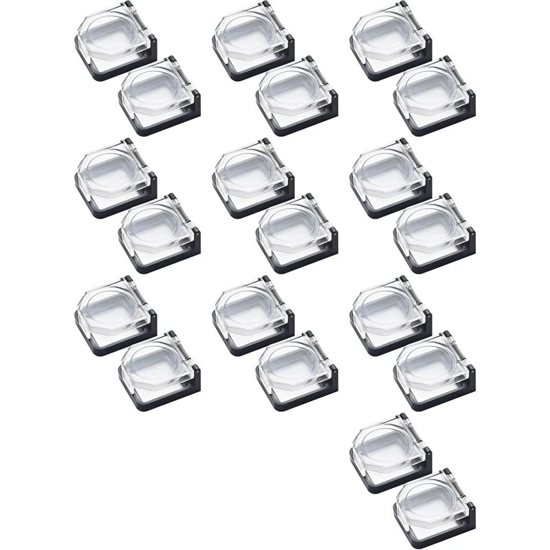T21C 20X Power Push Button Switch Cover,Waterproof And Collision Resistant,For 25Mm Mounting Hole A