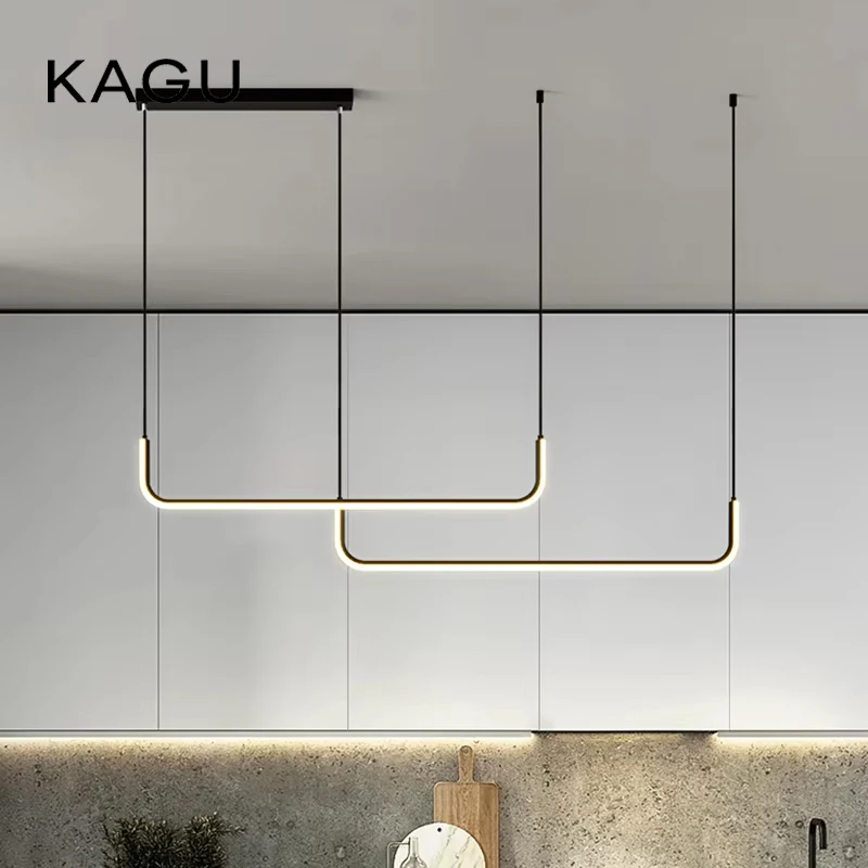 

Modern LED Pendant Lights 90/120/150CM Remote Control Hanging Lights Dining Room Bedroom Living Room Hanging Lamps Led Lighting