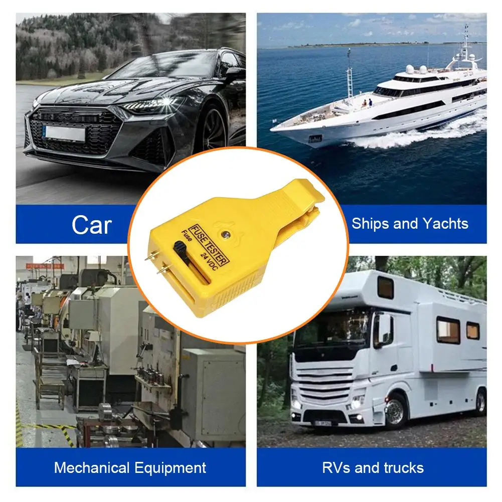 Tragbarer Sicherungstester und -entferner für Kfz-Sicherungen, Prüfgerät für Sicherungsblätter und Leistungsschalter, MAXI, ATO/ATC, ATM, Sicherungs-Reset- und Entfernungswerkzeug – Detail 8