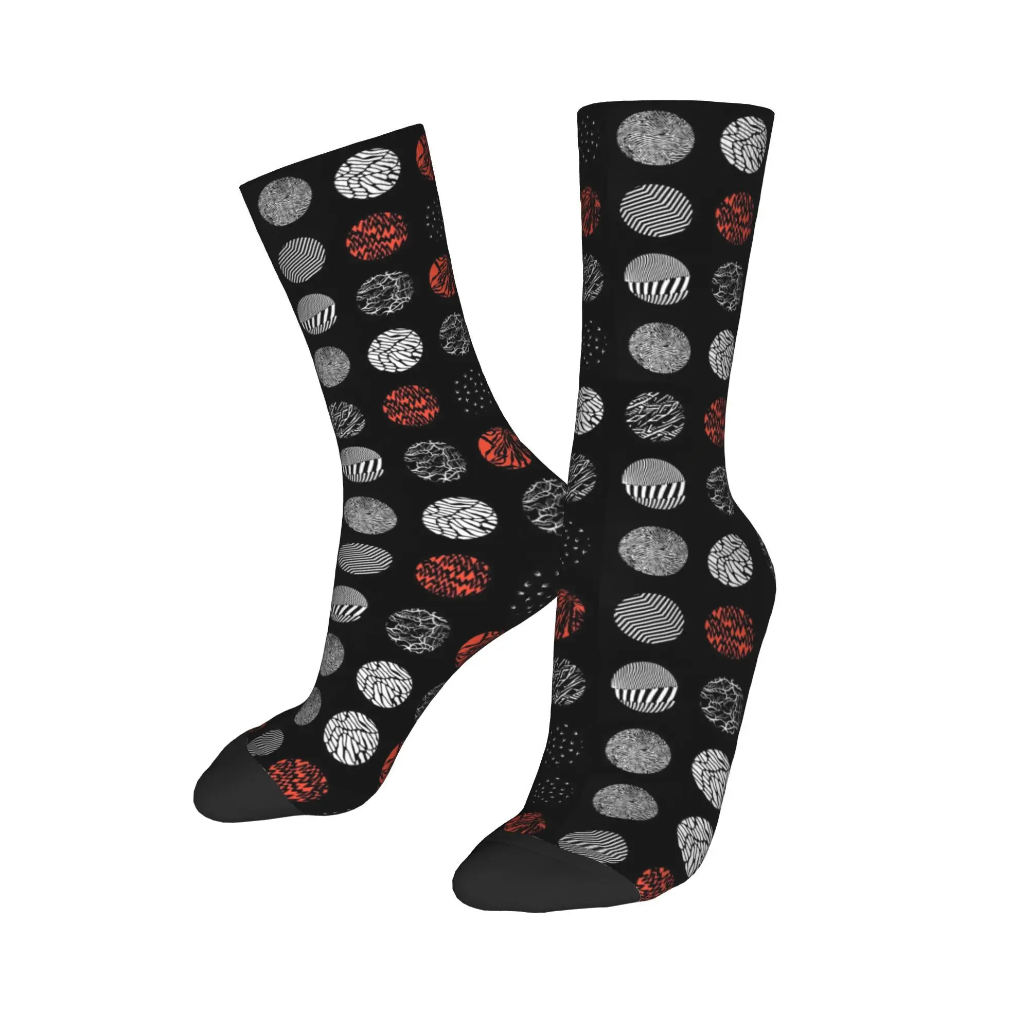 Custom T-Twentys One P-Pilots Hot Brand Mens Crew Socks Unisex Novelty 3D Printing Heavy Metal Dress Socks