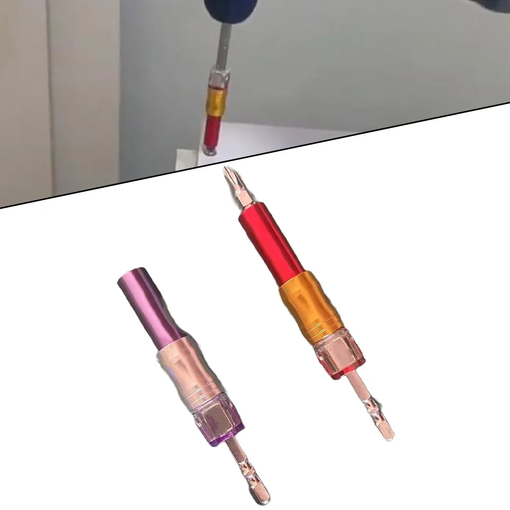

1PC 70mm/110mm Screwdriver Bit Holder Adjustable Depth Screw Socket For Furniture Assembly Electronic Repairs Power Tool Parts