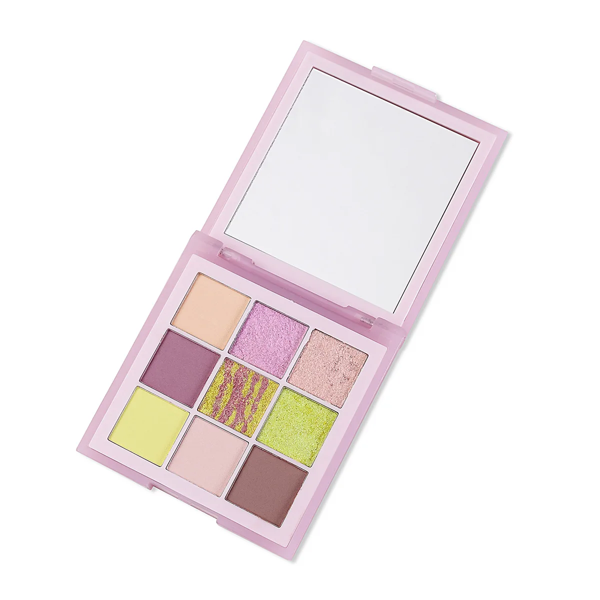 아이섀도우 팔레트New Nine-color Eyeshadow Palette Rose Pink Nude Brown Low Saturation Shimmer Make Up Pigment Matte Eye Shadow Pallete