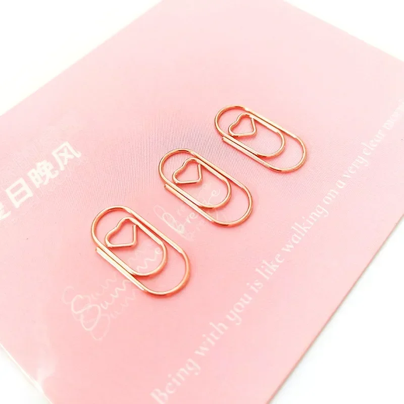 150pcs/bag Mini Sliver Color Clip Bookmark Metal Office Accessories Paper Clips Patchwork Clip Office Supplies