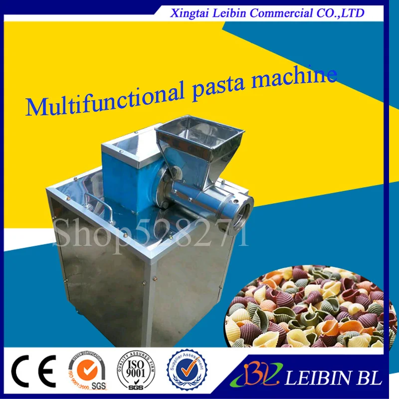 

Commercial high efficiency automatic pasta making machine electric pasta noodle machine Spaghetti Making shell Pasta machine