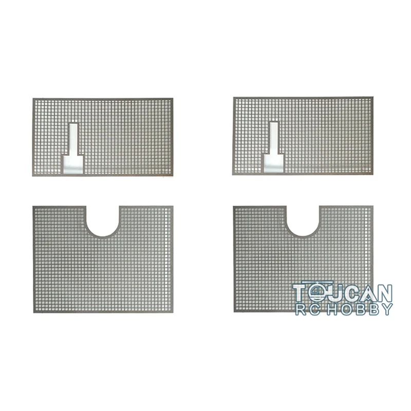 Metallschutzplattenteile für Henglong 1/16 Deutscher Tiger I RC Panzer 3818 Modell Gepanzerter Schutz Dekorierteile TH08585-SMT7