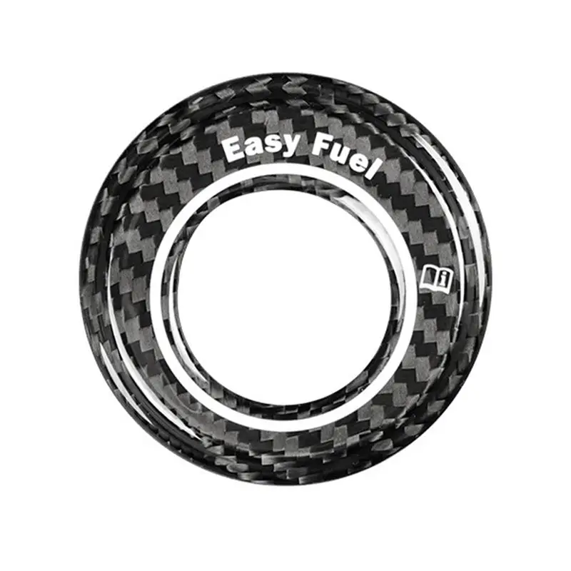 

AEF3-Real Hard Carbon Fiber Car Tank Cap Fuel Tank Cover For Ford Mustang 2024 2025 Accessories Sticker