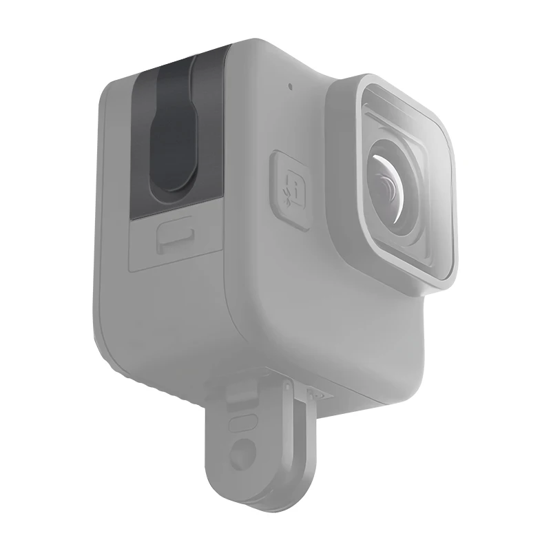 Neue Batterieabdeckung, abnehmbarer Ladeanschluss, Adaptertür für GoPro Hero 13 12 11, Schwarz, Mini 10, 9, Seitengehäuse, Action-Kameraschutz – Detail 7