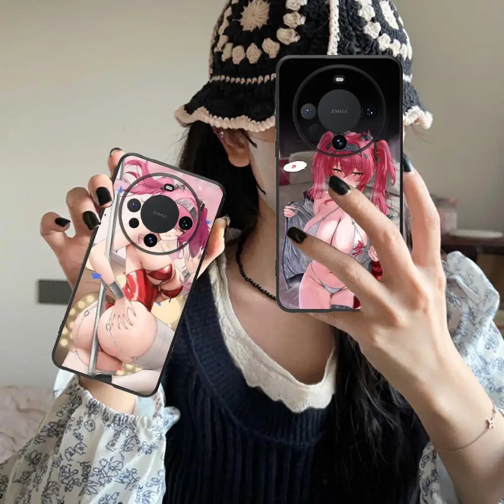 

Wuthering Waves Lupa Matte TPU Mobile Phone Case for Huawei Mate 60 50 40 30 20 10 Pro Plus Lite E 5G Colorful Printing Cover