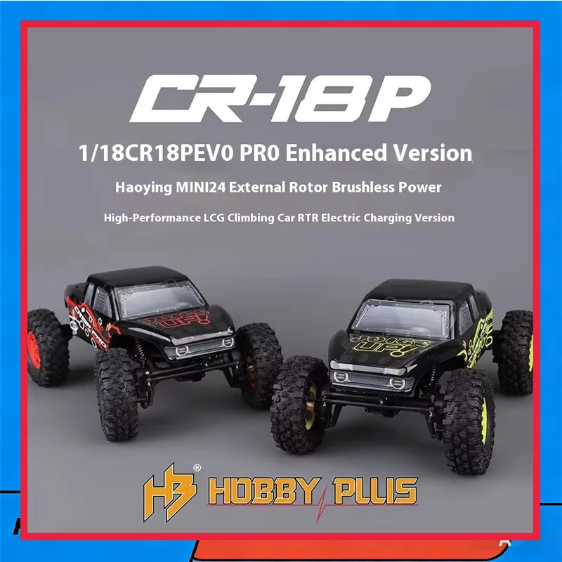 

Hobby Plus 1/18 Cr18p Evo Pro Remote Control Electric Rc Off Road Climbing Vehicle 1/18 Lcg Toy Car Model Gift