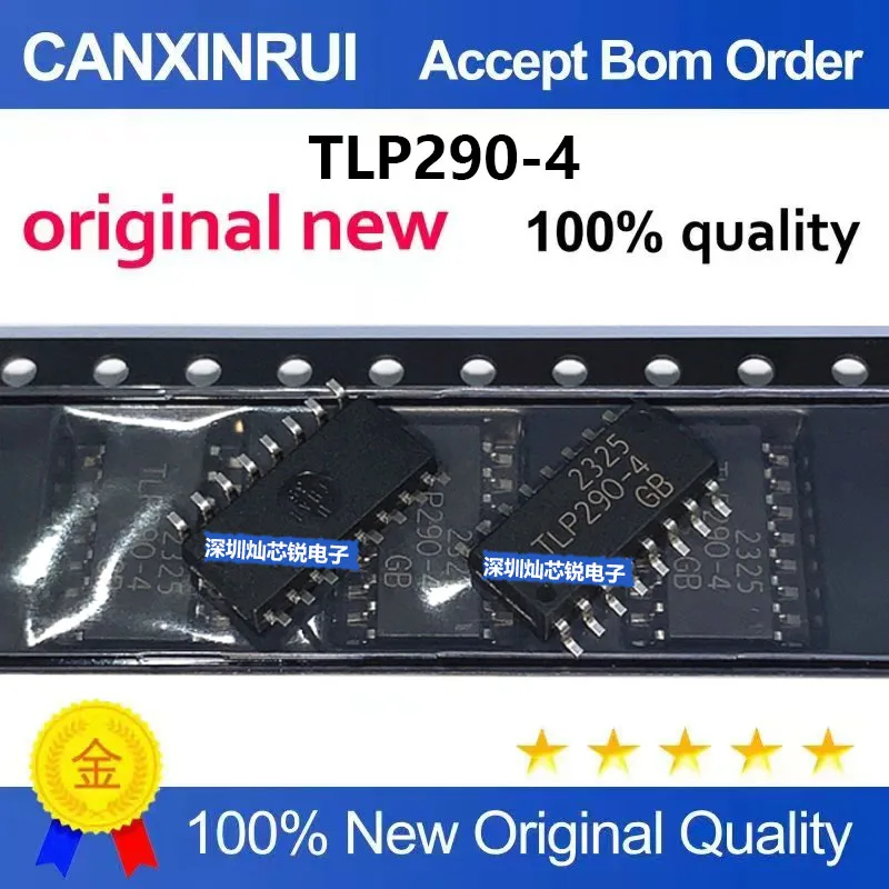 (5-100pieces)Brand new original TLP290-4 TLP290-4GB SMD SOP16 four-channel optocoupler chip