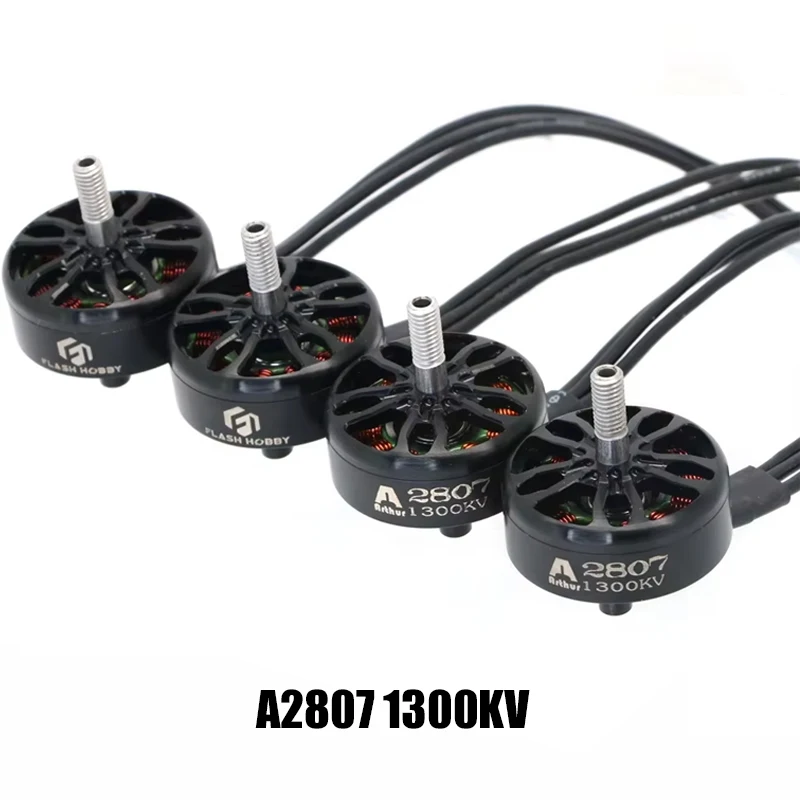 

4pcs FLASHHOBBY Shirke A2807 1300KV Brushless Motor for 7 inch Long Range Freestyle FPV Drones