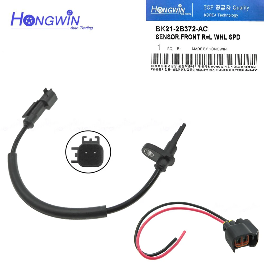 FRONT LEFT & RIGHT ABS Speed Sensor Connector BK21-2B372-AC BK212B372AC 1763975 For Ford Tourneo Transit Custom V363 MK8 2.2